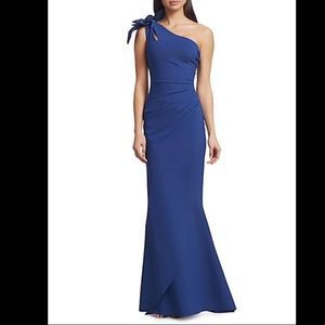 Chiara Boni La Petite Robe Gosia One-Shoulder Gown Size 8 $995